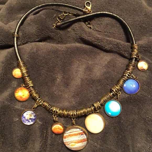 Solar System Necklace 🪐 - Picture 3 of 8